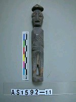 藏品(家族守護神木雕)的圖片